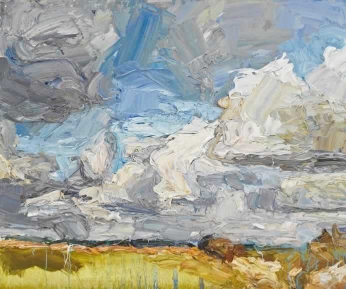 Sky, Chedworth  76 x 91cm