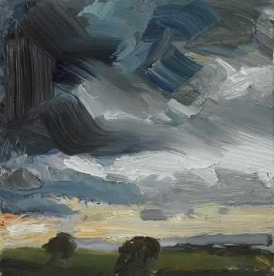 Storm Approaching  24 x 24 cm